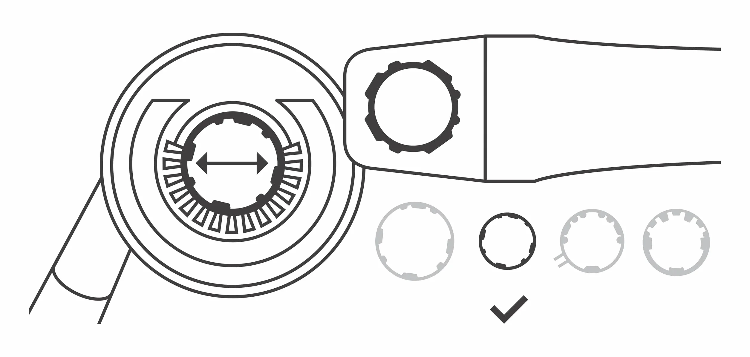 Bosch 1 x PRO okap ssący (Ø 115, 125 mm, profesjonalne akcesoria, mała szlifierka kątowa)