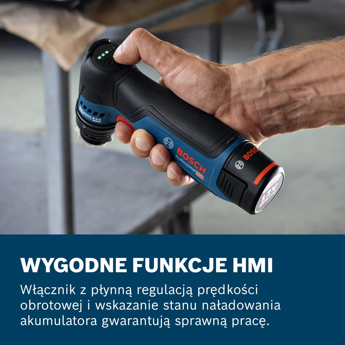 Bosch Professional Akumulatorowa Szlifierka Oscylacyjna GSS 12V-32 32 mm