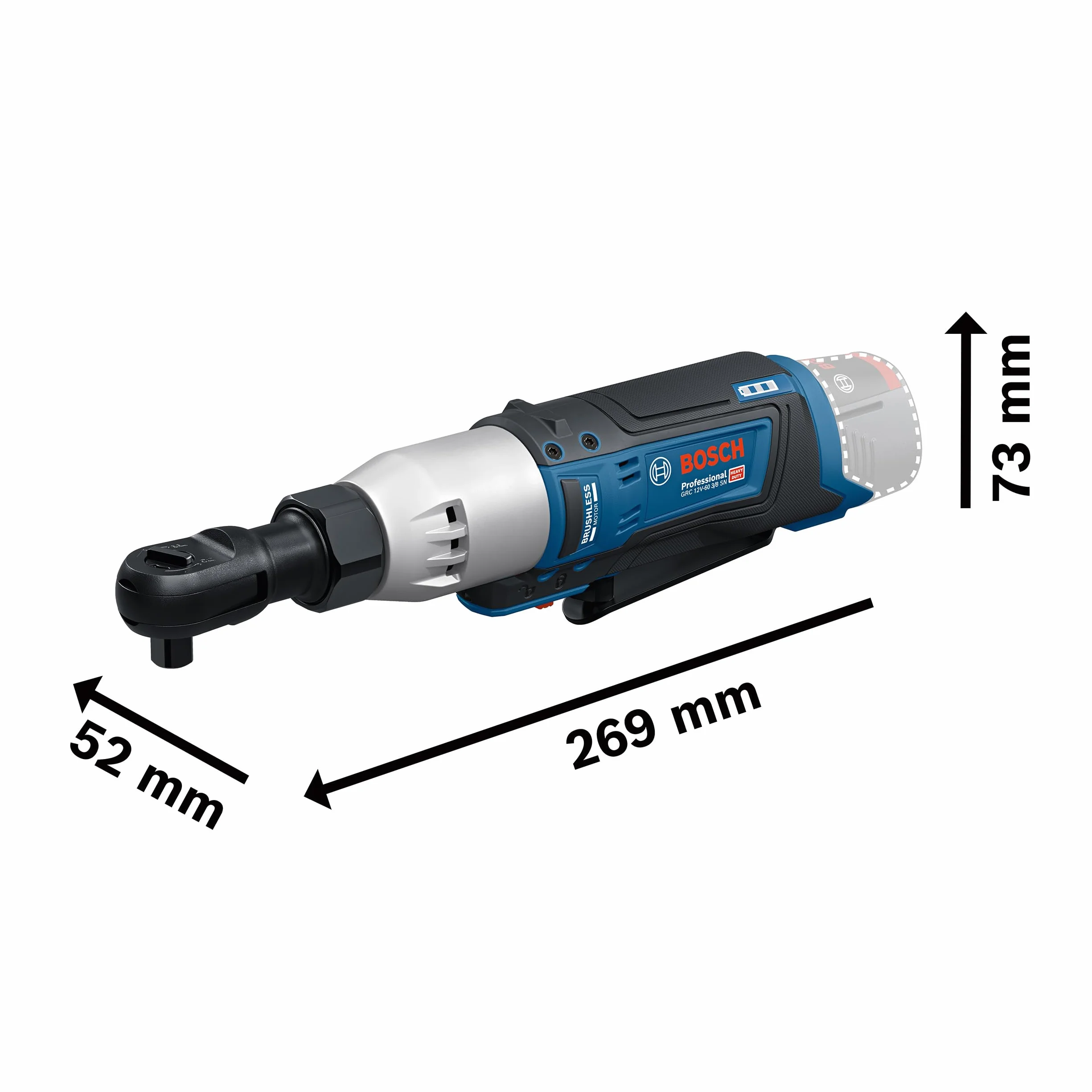 Bosch Professional 12V System Wiertarko-wkrętarka akumulatorowa GRC 12V-60 3/8 SN