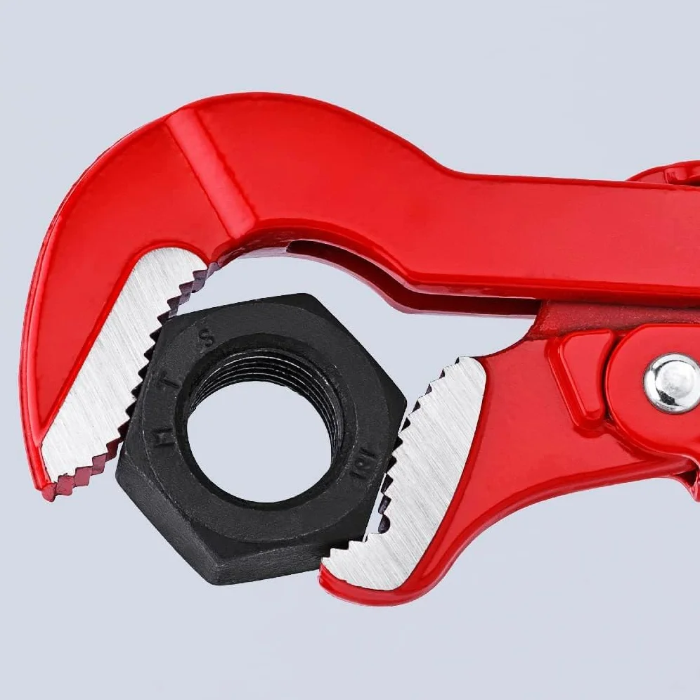 KNIPEX Klucz nastawny do rur ze szczękami typu S malowane proszkowo, czerwone 570 mm, 83 30 020