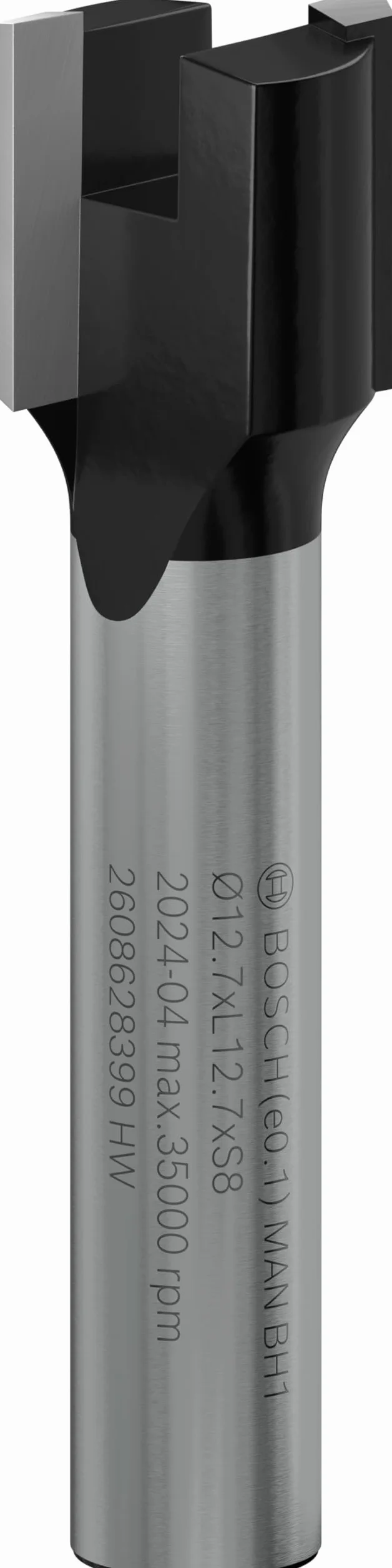 Bosch 1x Frez PRO do zagłębień pod zawiasy (do Miękkie drewno, Twarde drewno, Ø 12,7 mm, Professional Akcesoria Frez ręczny, Frez krawędziowy)