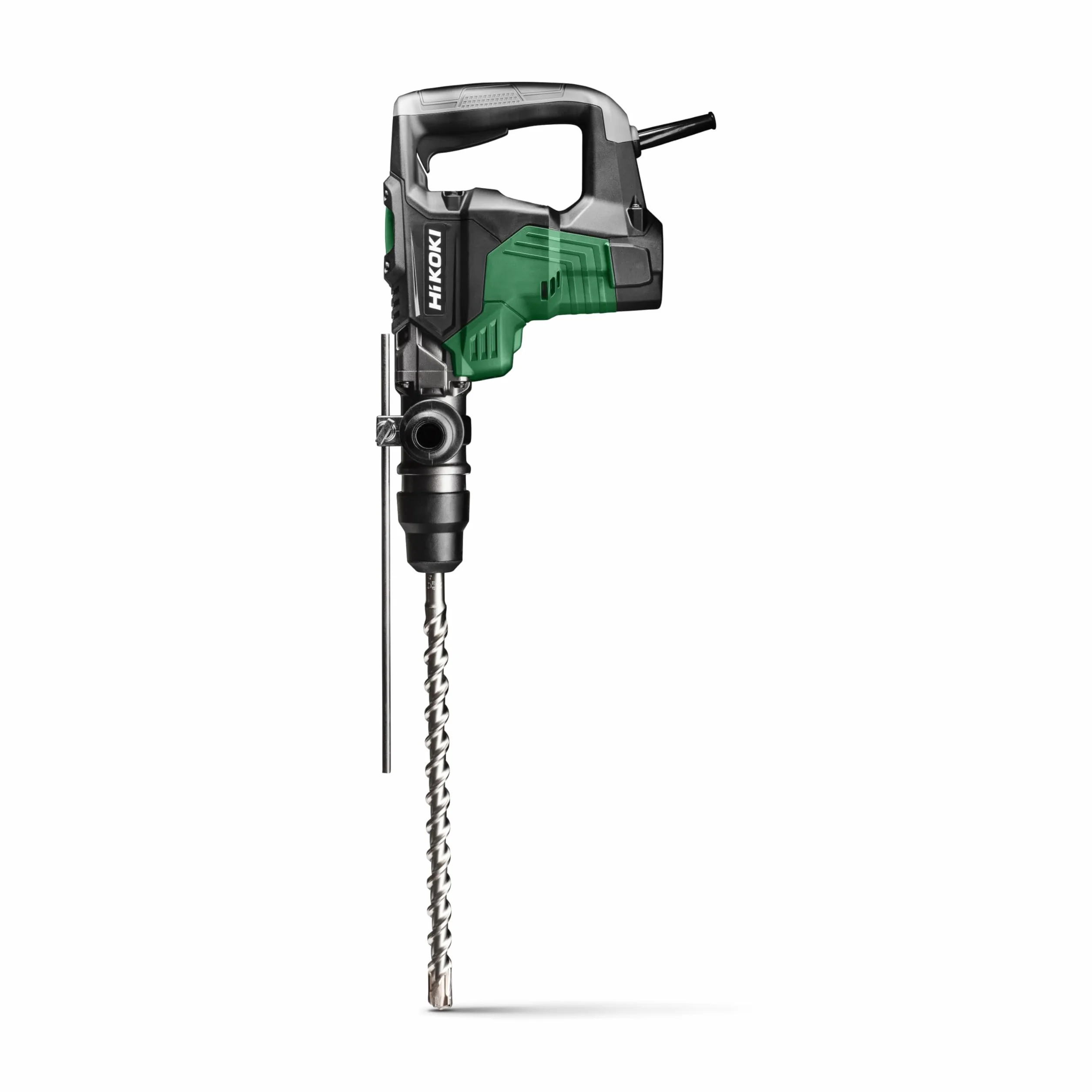 HiKOKI Bohr- & Meißelhammer DH40MC (1100W, 7.1 J, 40 mm Bohrleistung in Beton, SDS-max-Werkzeugaufnahme, Überlast-Rutschkupplung, Zubehör, im Transportkoffer)