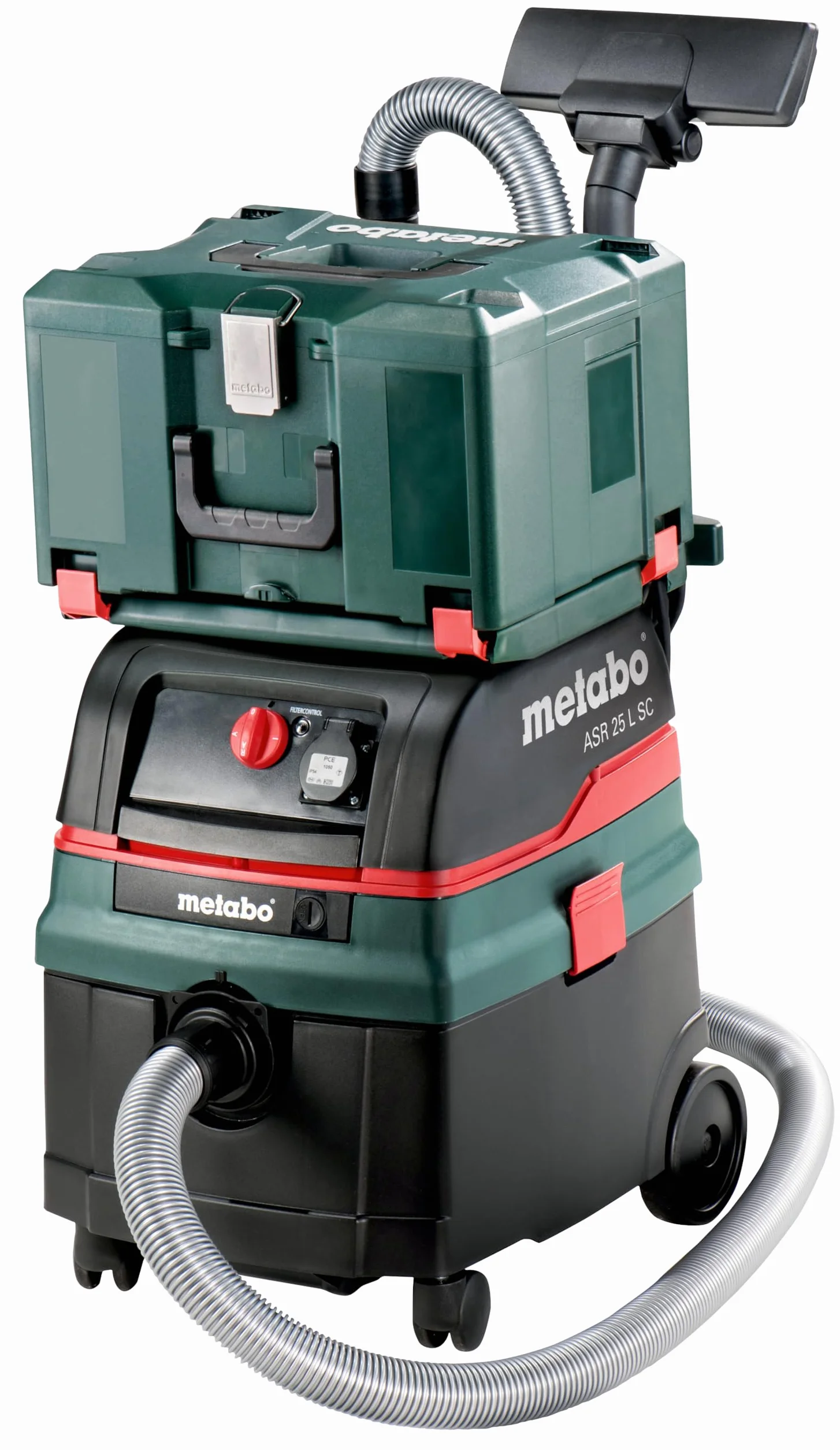 Metabo 602024000 Odkurzacz, Czarny/Zielony, ‎59,4 x 41 x 63 cm; 11 kg