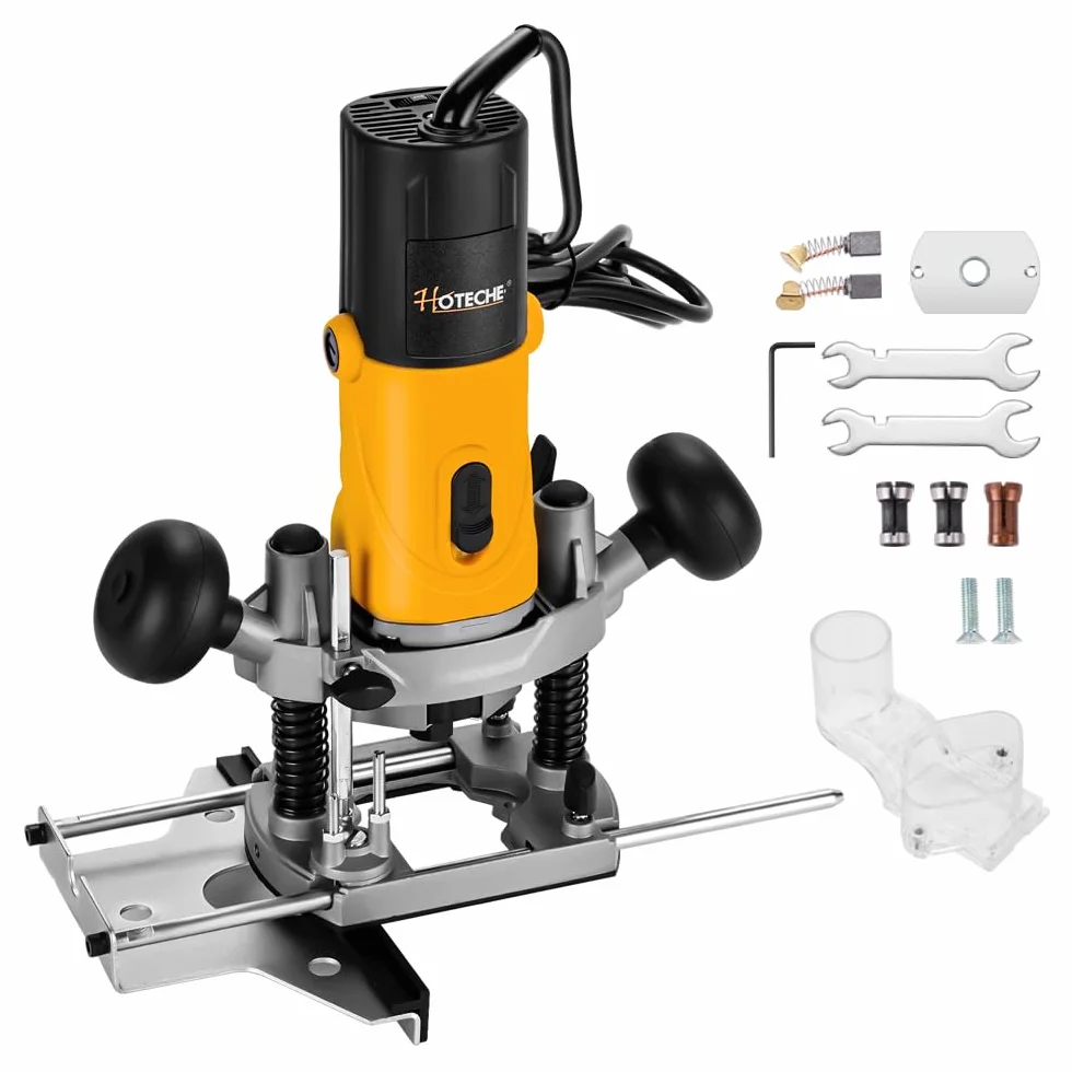 Hoteche Frezarka górnowrzecionowa 850 W 30 mm 11500-3200 obr./min otwór 6